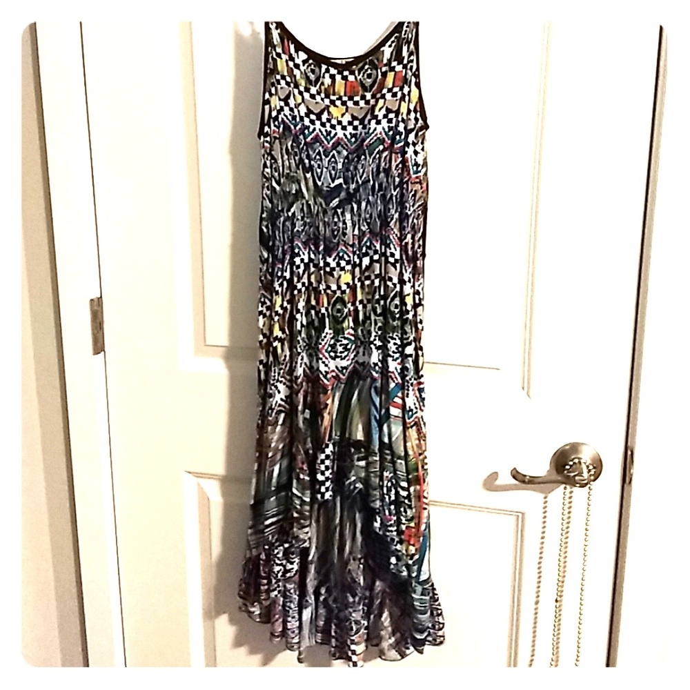 Spring multicolor mermaid dress